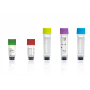 2D Barcode Cryovials sterile polypropylene tubes