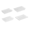 96 well PCR plates compatible with ABI and Bio-Rad thermal cyclers for reliable PCR and qPCR applications