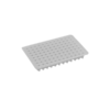 Clear 96 well PCR plate for thermal cycling and real-time PCR laboratory applications