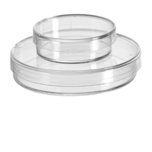 Sterile cell culture dish with excellent clarity and uniform growth surface for cell culture and PCR applications