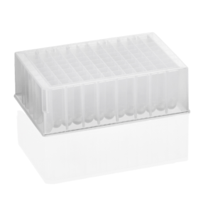 Laboratory deep well plates alpha numeric coding sample storage