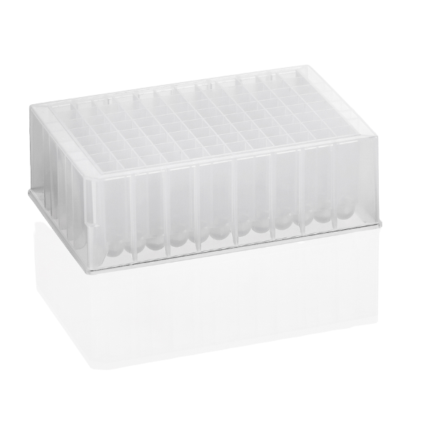 Laboratory deep well plates alpha numeric coding sample storage