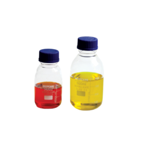 Product Range 2 glass reagent bottles borosilicate laboratory bottles clear amber