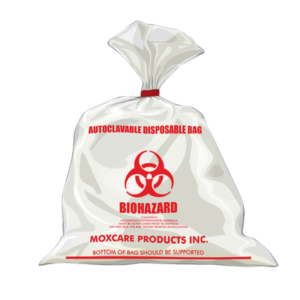 Autoclavable disposal bag for biohazard waste