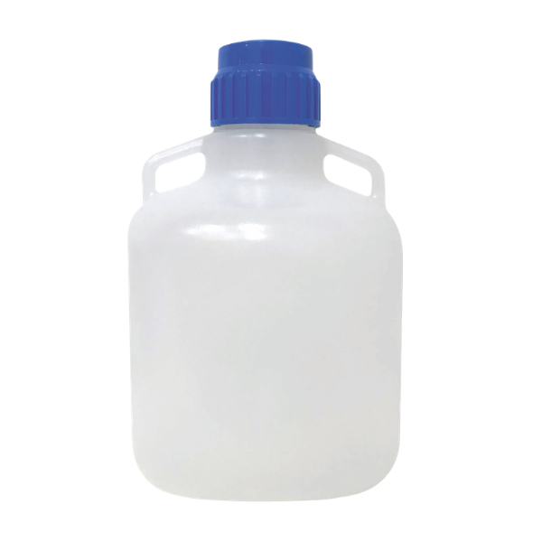 High-quality virgin polypropylene carboy resistant to most acids and common solvents