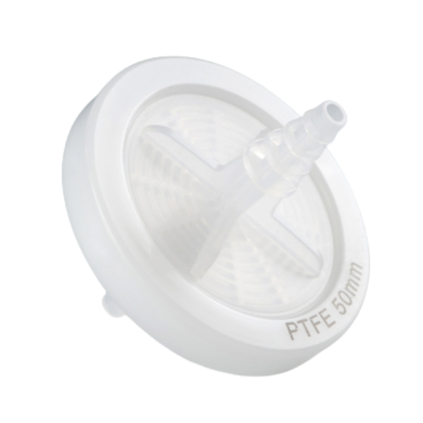 Autoclavable inline gas filter PTFE 50mm lab filtration