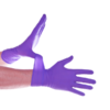Premium nitrile gloves providing chemical resistance and precise grip for medical and industrial use