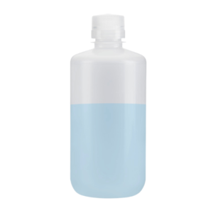 Narrow-mouth polypropylene reagent bottle, autoclavable, leak-proof, and break-resistant
